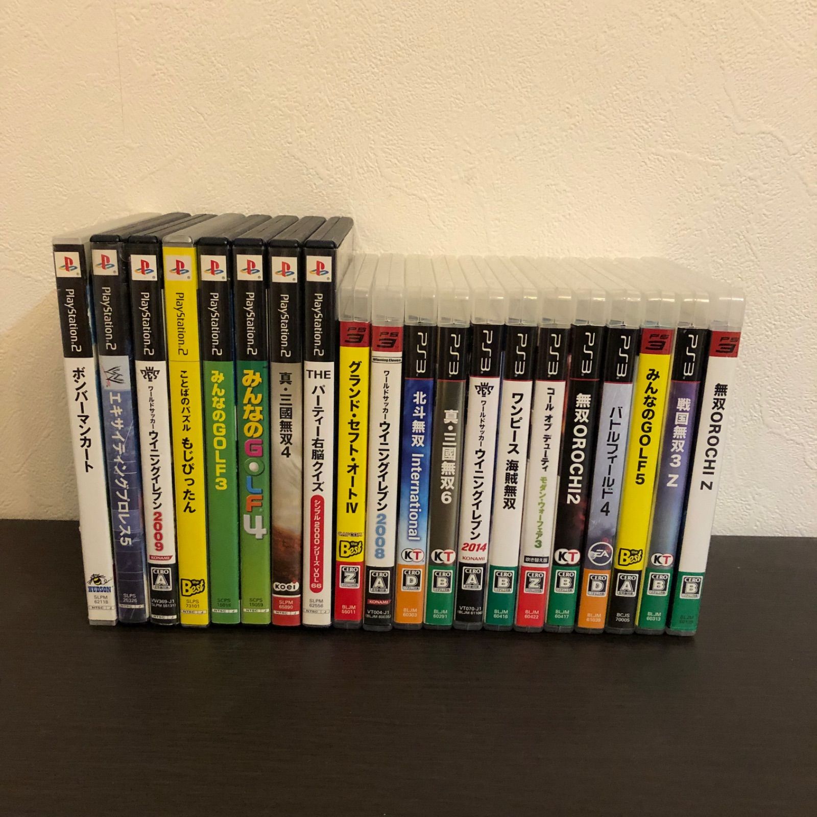 大量！PS2ソフトまとめて120本セット！！