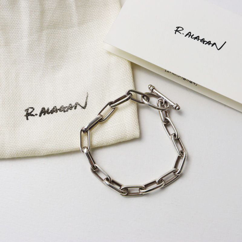 ララガン R.ALAGAN CLASSIC CHAIN BRACELET クラシックチェーンブレスレット|シルバー アクセサリー 2400014403879