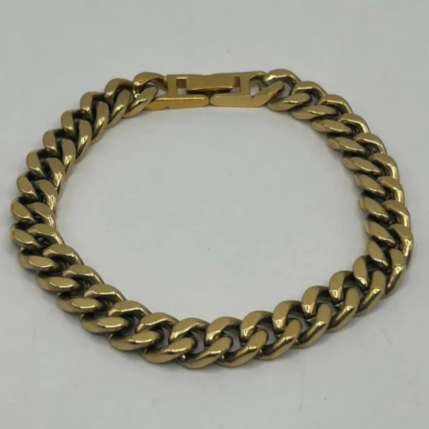 ◎ アクセサリー 喜平 ブレスレット 重量30g お買得 お値打ち チェーン メンズ レディース カラー 金 ゴールド GOLD 金属 ファッション ジュエリー ストリート カジュアル 高見え シンプル 人気デザイン 太めチェーン 重厚感 上品
