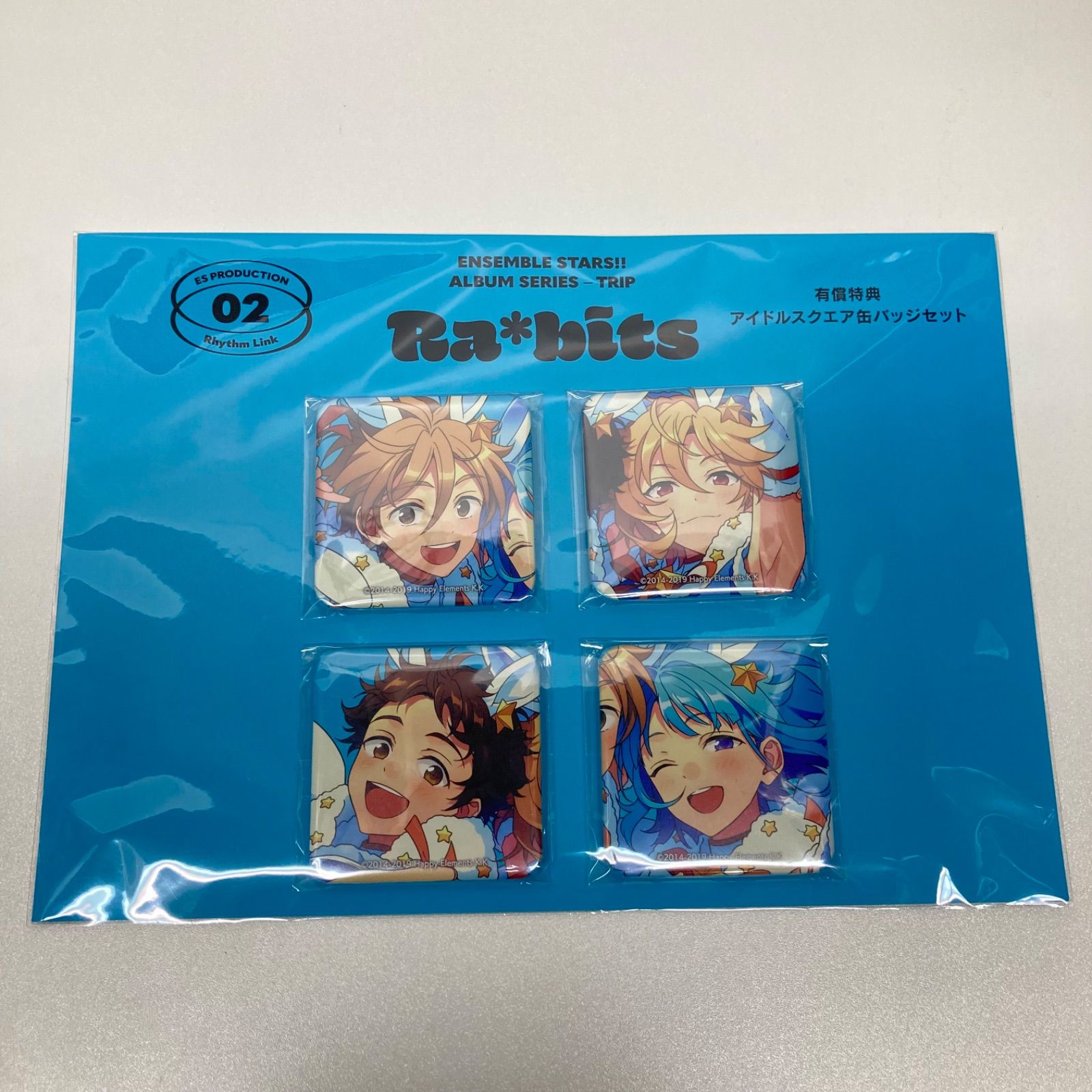 あんスタ Ra*bits アイドルスクエア缶バッジセット TRIP 有償特典