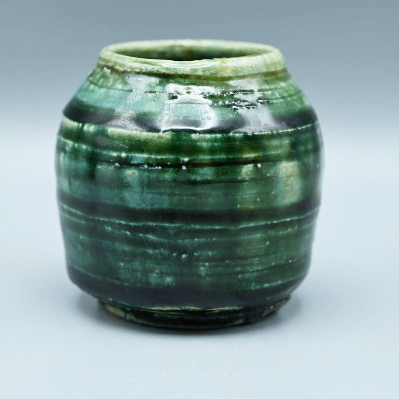 坂口健 作 小壺 2点セット 飾壺 一輪挿し 酒器 民藝陶器 M08-s016 坂口健 作 小壺 2点セット 飾壺 一輪挿し 酒器 民藝陶器 M08