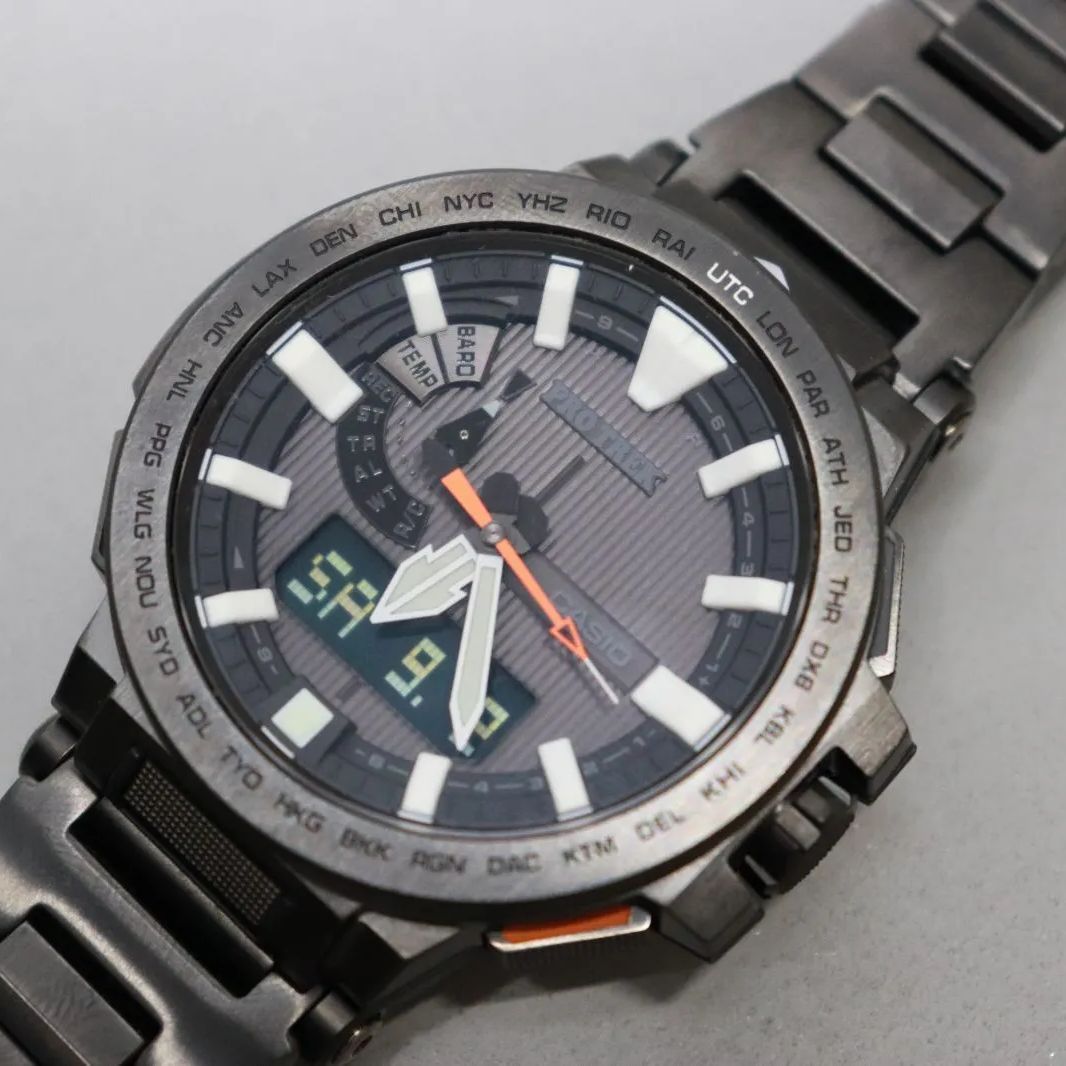 ☆ショップフォローでクーポン配布中【美品】CASIO PRO TREK プロ