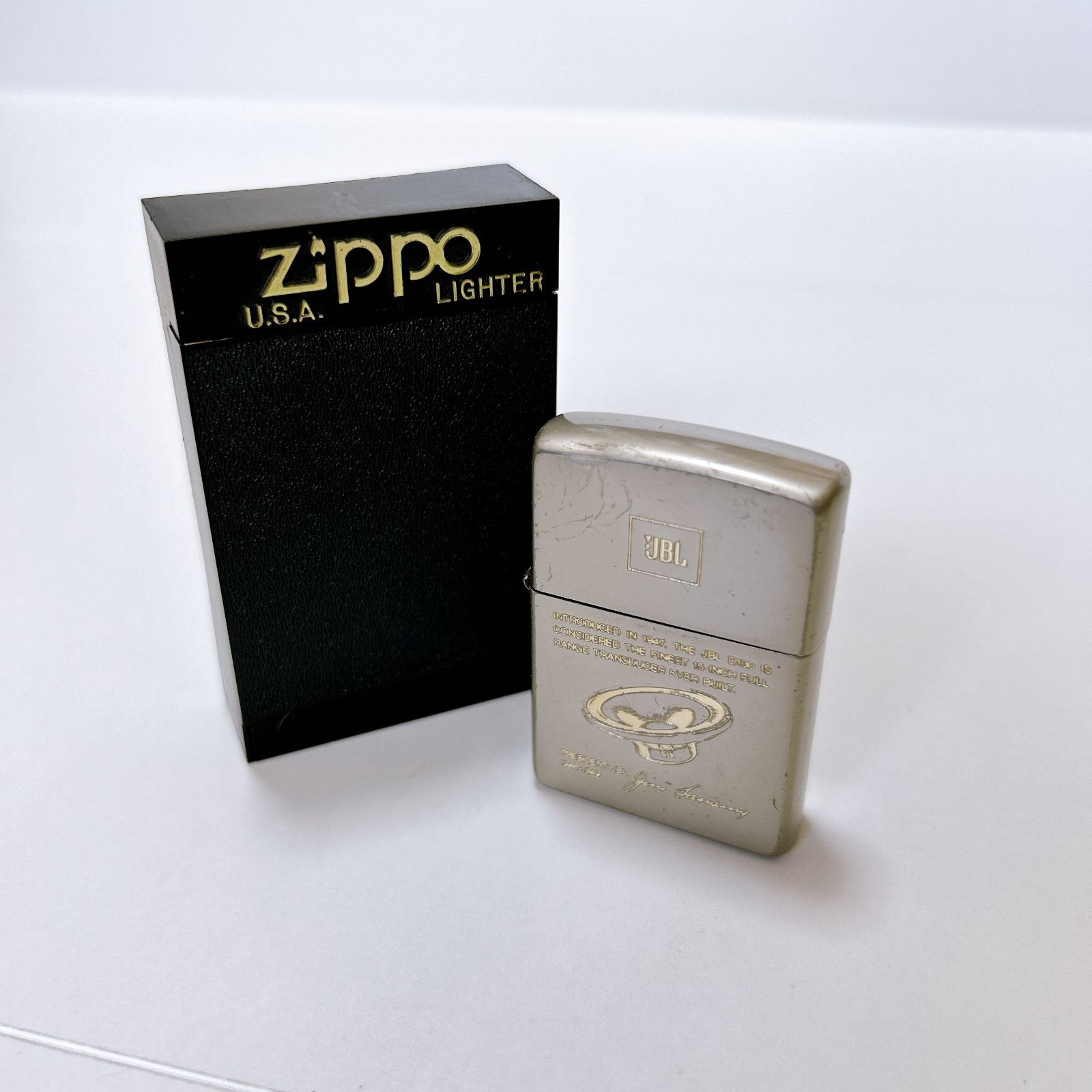 Zippo JBL コラボライター ライター 火花 済 管理番号ARCANRA7