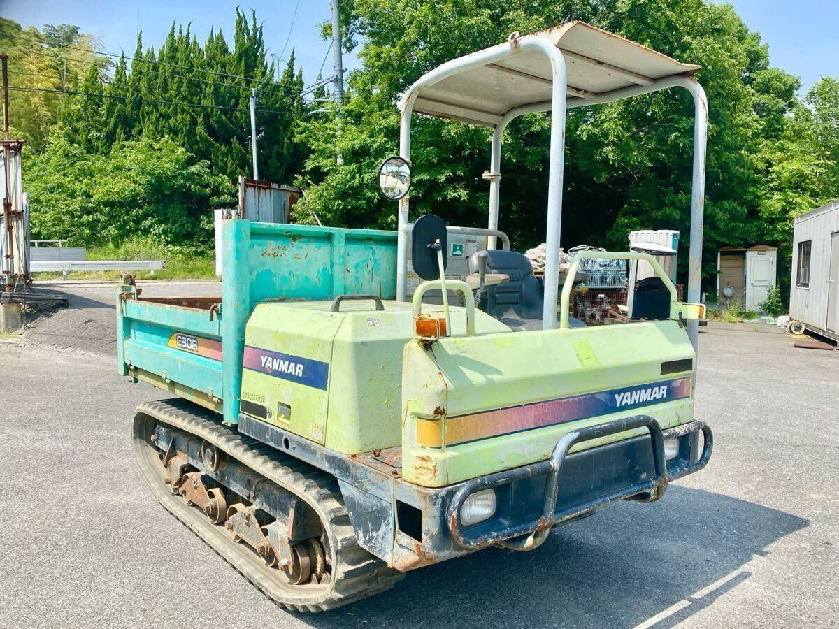 【881アワメーター】ヤンマーC30R-2B ★重機/建機クローラーキャリア 不整地運搬車　説明書付き 881アワメーター】ヤンマーC30R-2B ☆重機/建機クローラーキャリア 不