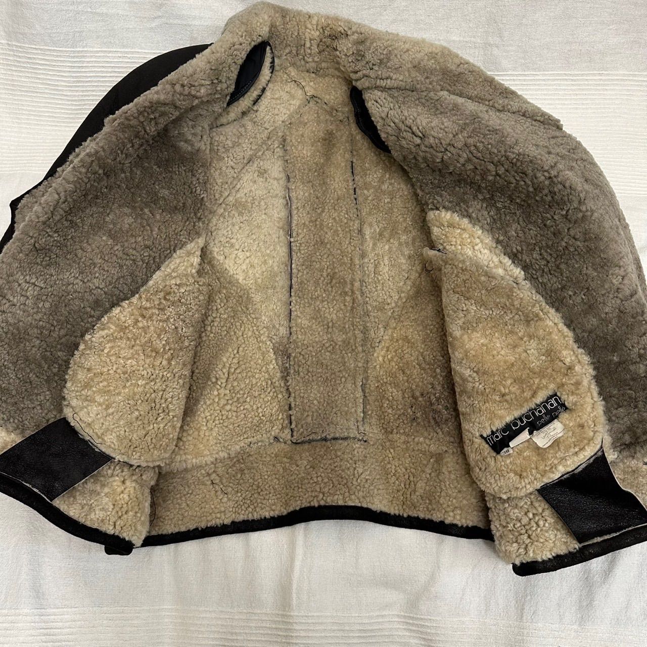 pelle pelle レザームートン ペレペレ Pelle Pelle marc buchanan レザー ジャケット ムートン 革