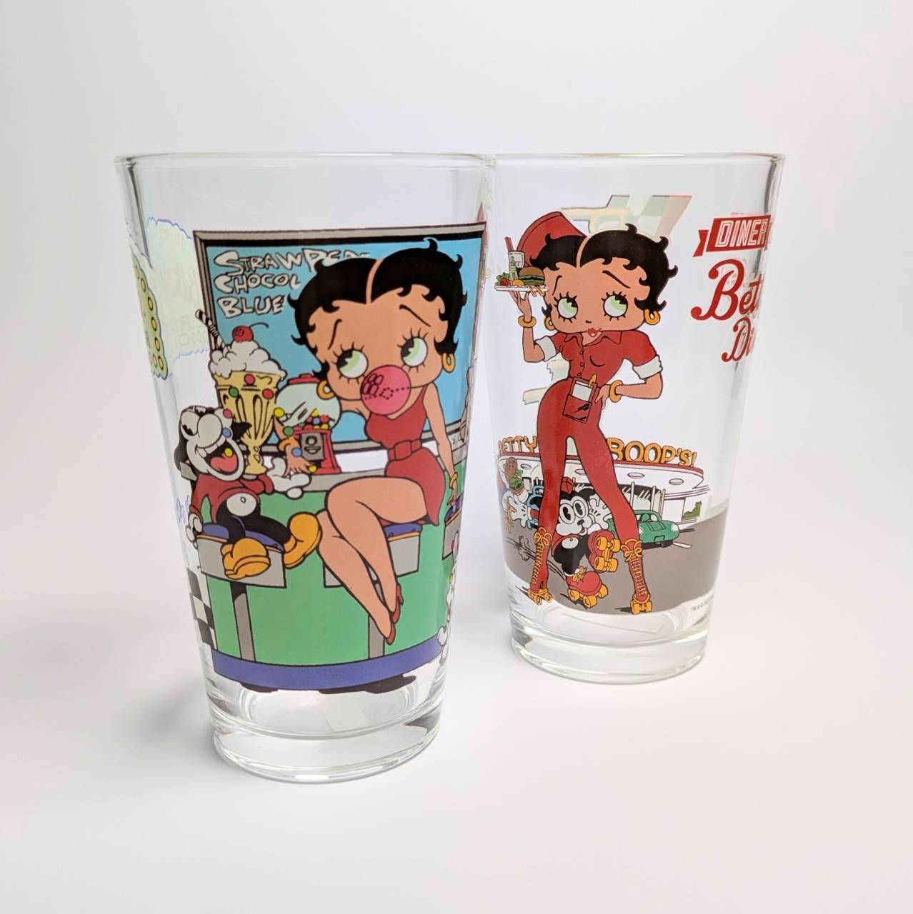 ♧【 AMERICAN PAIR GLASS / ペアグラス 】 『 Betty Boop