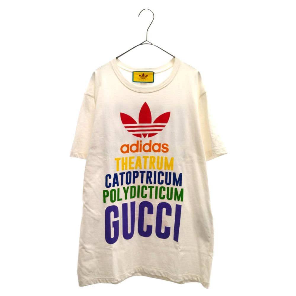 GUCCI (グッチ) 22AW×adidas Cotton Jersey Tee アディダス コットン