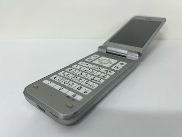 【良品】京セラ 902KC softbank 携帯電話 KYOCERA 902KC DIGNO ケータイ3 シルバー SIMフリー 中古