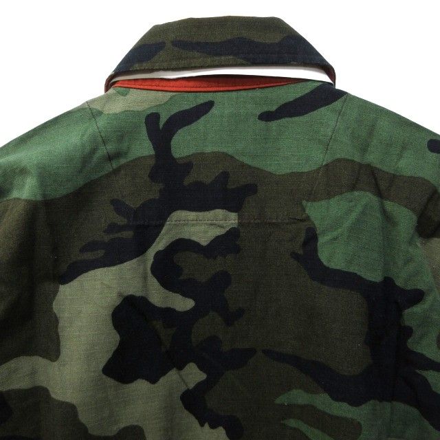 ステューシー OUTDOOR タグ付き 90s カモフラジップアップジャケット ステューシー STUSSY OUTDOOR タグ付き オールド OLD 90s カモフラ