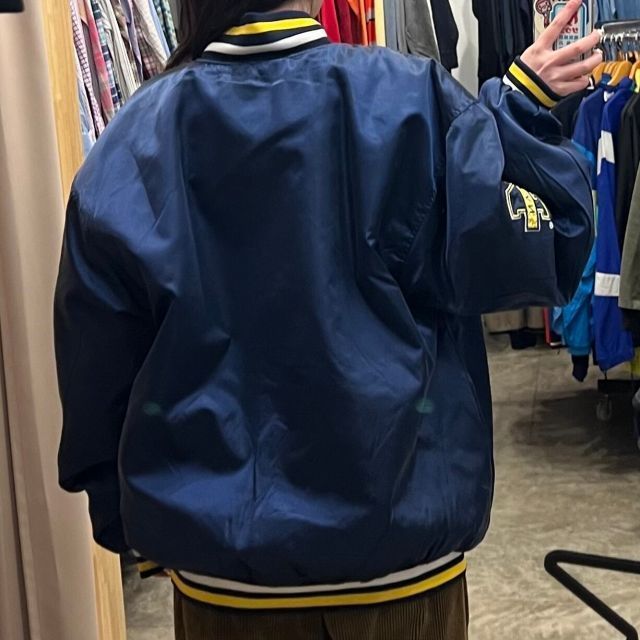 MICHIGAN / ミシガン】ナイロンスタジャン - メルカリ