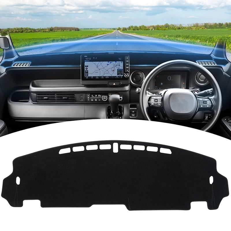 GIMUYA ホンダ 新型 N-BOX JF5 JF6 ダッシュボードマット エヌボックス N-BOX カスタム 3代目 2023年10月～ 専用 ダッシュマット 保護マット インテリア 内装 カスタム パーツ アクセサリー 車内グッズ