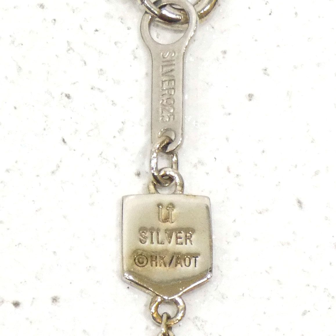 進撃の巨人 ダブルリングペンダント シルバー U-treasure