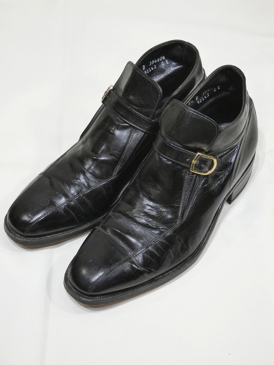 最高級ライン 70s 74年製？ ビンテージ Florsheim Imperial Quality フローシャイム インペリアル クォリティ アンクル ストラップ ブーツ 8 1/2 D 60s 80s