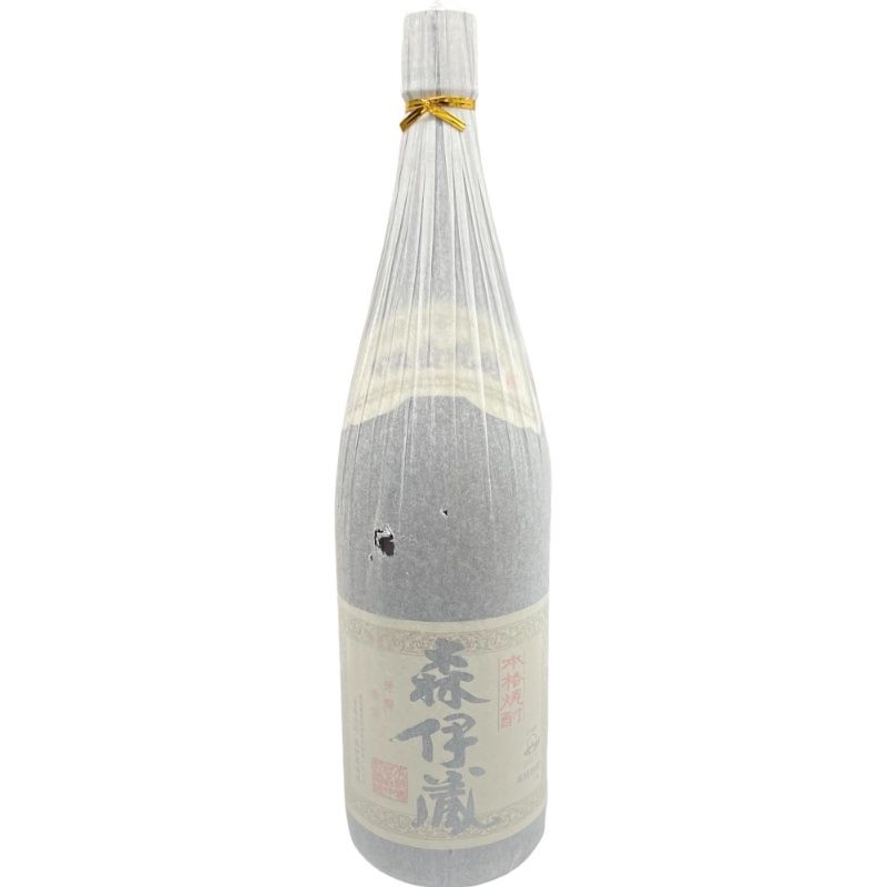 B2324/森伊蔵 1800ml 25度 未開栓 本格焼酎 2本セット 破れあり 焼酎 森伊蔵 1800ml 25度 森伊蔵酒造 和紙破れあり 【新品未開栓