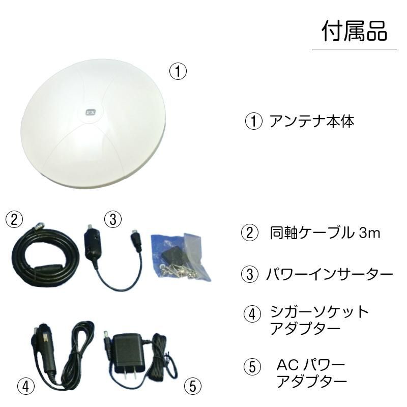 受信アンプ内蔵型 キャンピングカー