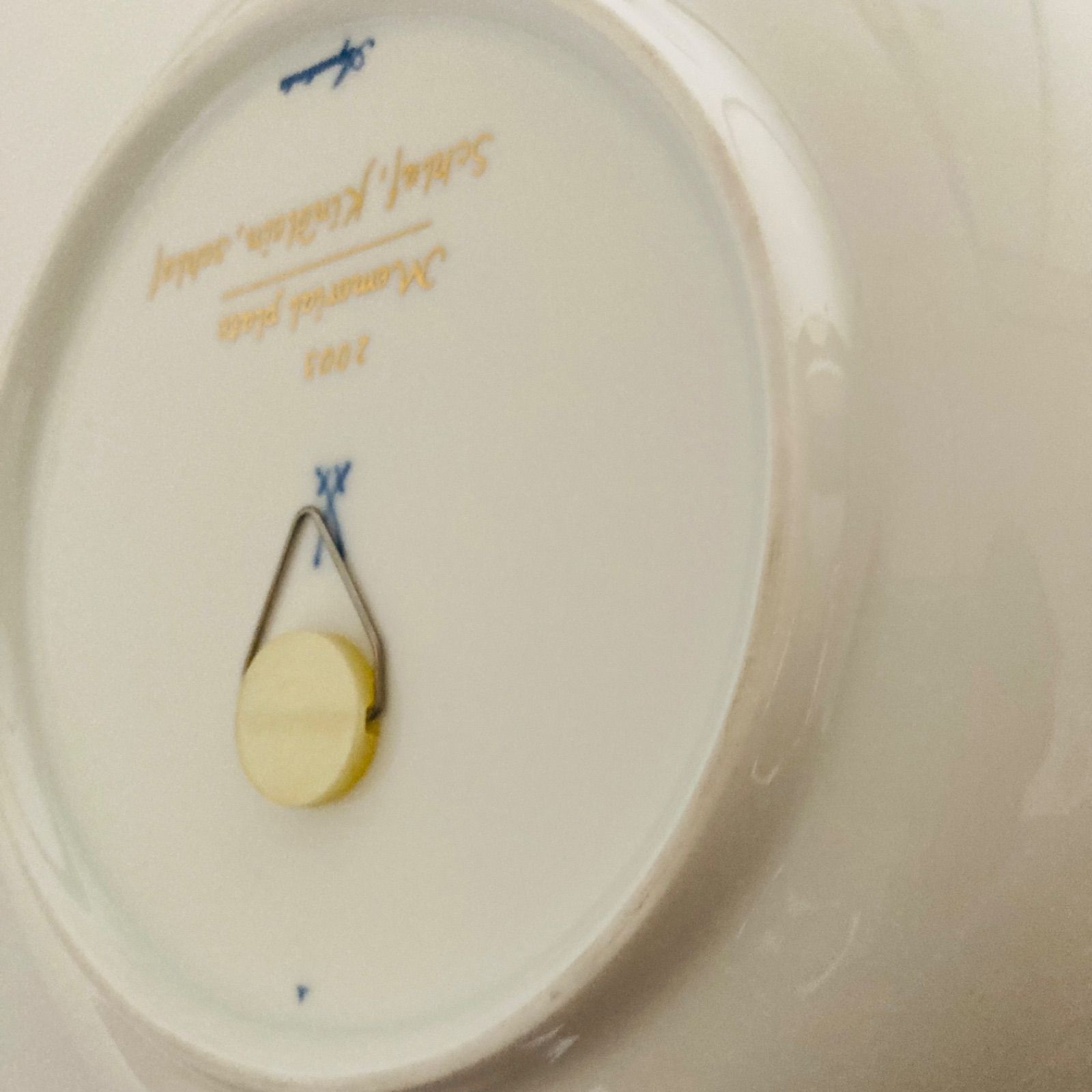 ⭐️美品⭐️マイセン⭐️メモリアルプレート2003年　イヤープレート【眠れ良い子 マイセン メモリアルプレート 2003年 眠れ良い子よ - メルカリ