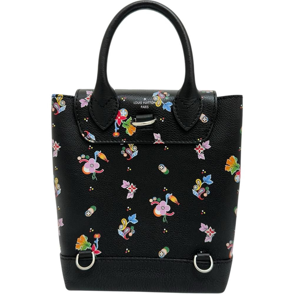 ルイヴィトン ロックミー バックパック ミニ リュック レザー ブラック LOUIS VUITTON】ルイヴィトン『ロックミー バックパック MINI