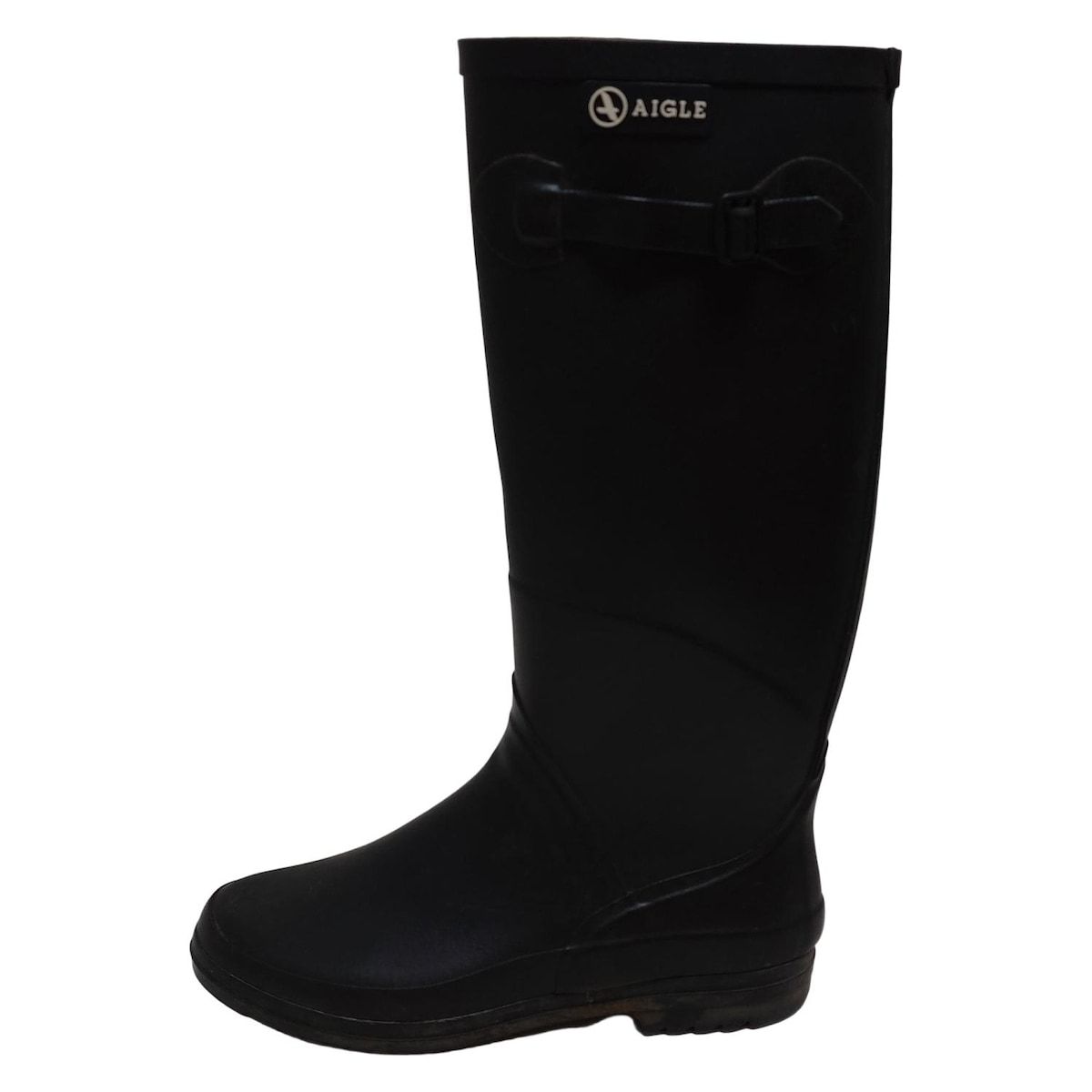 AIGLE エーグル レインブーツ 37 レディース - 黒