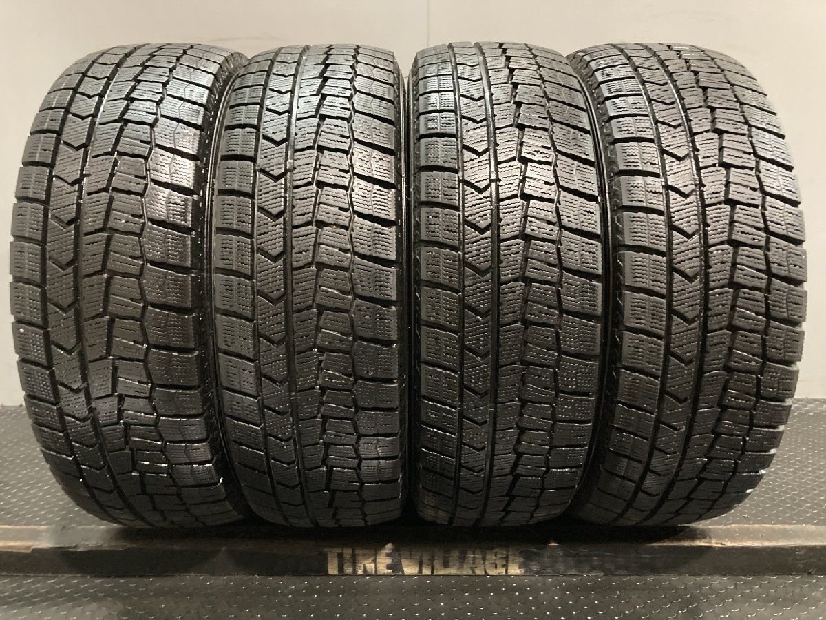 DUNLOP WINTER MAXX WM02 205 60R16 16インチ スタッドレス 4本 23年製 バリ溝 ステップワゴン ヴォクシー エスクァイア等 KTA327-2