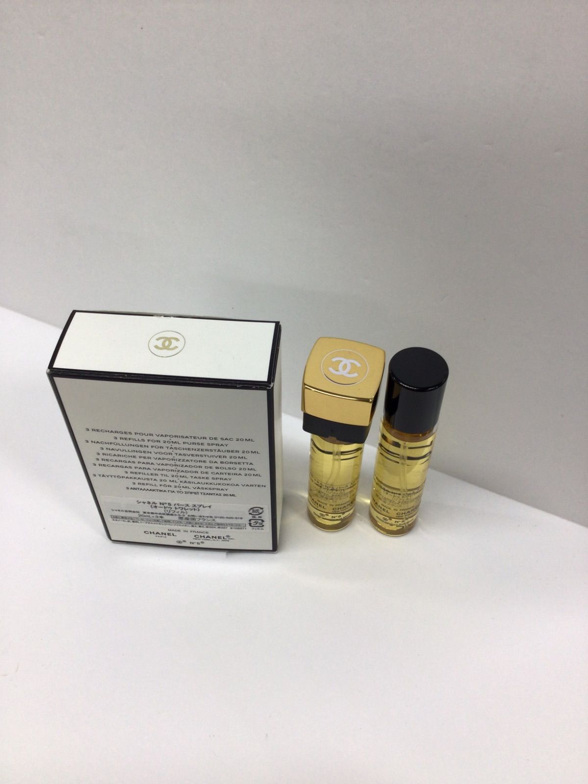 シャネル N°5  オードトワレ パース スプレー（レフィル20ml×2 付） シャネル N°5 パース スプレイ（オードゥ トワレット） リフィル