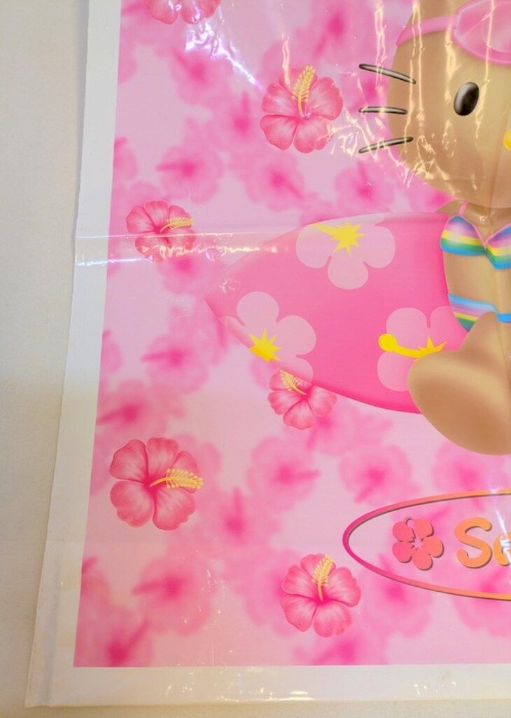 ハローキティ　サンリオ　ショッパー　2枚セット　日焼けキティ　手提げ ハローキティ サンリオ ショッパー 2枚セット 日焼けキティ