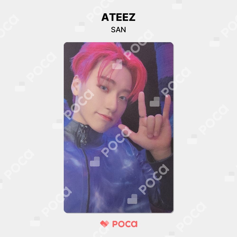 ATEEZ サン WAVE トレカ ateez トレカ サン