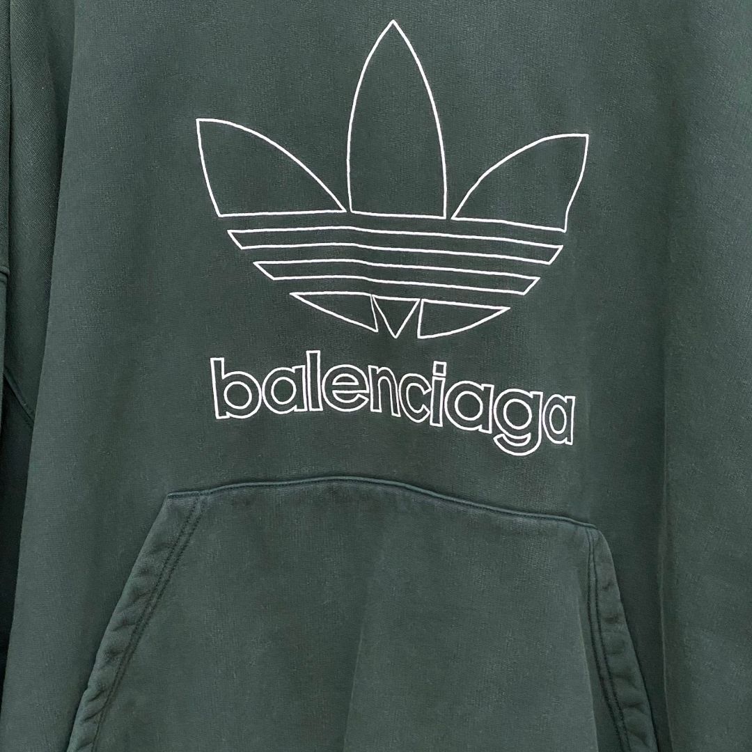 BALENCIAGA × ADIDAS 23SS HOODIE OVERSIZED サイズ3 - メルカリ