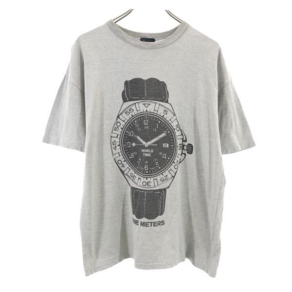 ミルクボーイ プリント 半袖 Tシャツ グレー系 MILKBOY メンズ   【230717】 メール便可