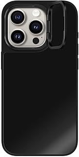 CASETiFY ミラー リングスタンド MagSafe対応 iPhone 15 Pro ケース 反射性 | 1.5mからの落下試験をクリア | MagSafe に対応 - ブラック ブラックバンパー