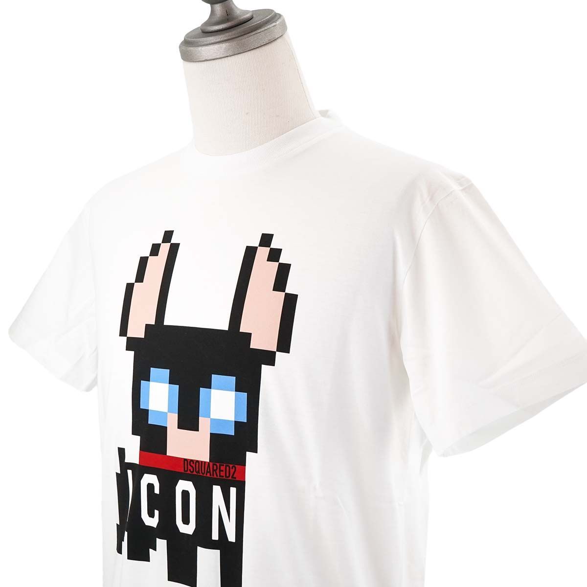 DSQUARED2 ディースクエアード 半袖Tシャツ S79GC0073 S23009 ICON ...