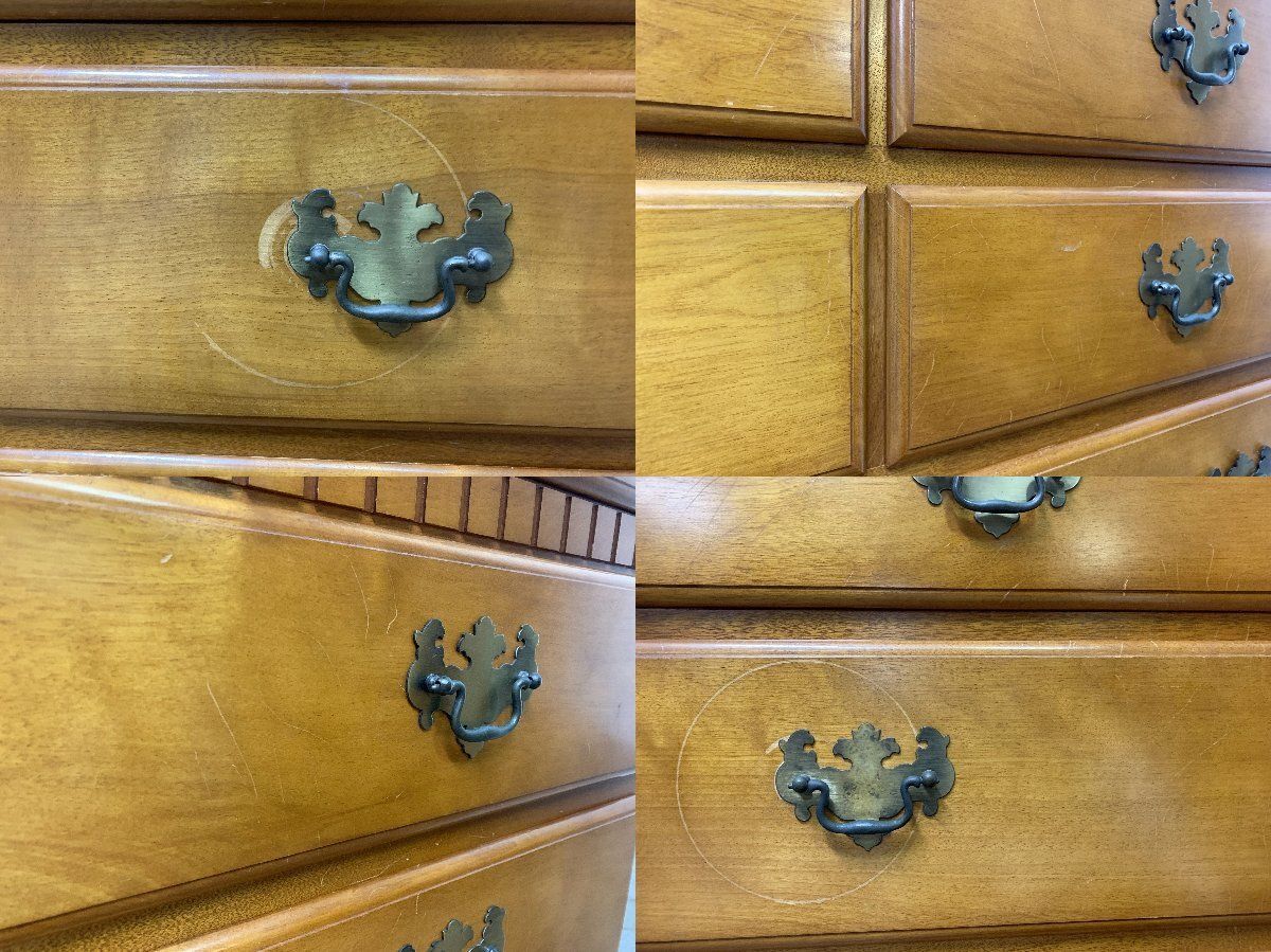 横浜ダニエル Daniel 最高級 7段チェスト 整理箪笥 ハイチェスト