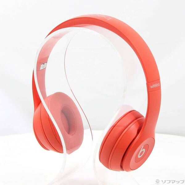 展示品〕 Beats 節約 Solo3 Wireless MX472PA／A レッド【297