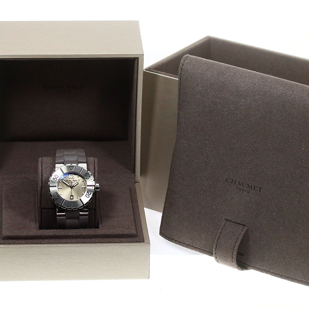 ショーメ Chaumet W17222-33C クラスワン デイト クォーツ