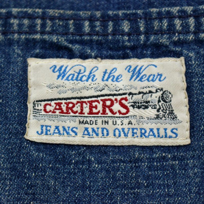 60s USA製 vintage カータース CARTER'S 裏地ブランケット