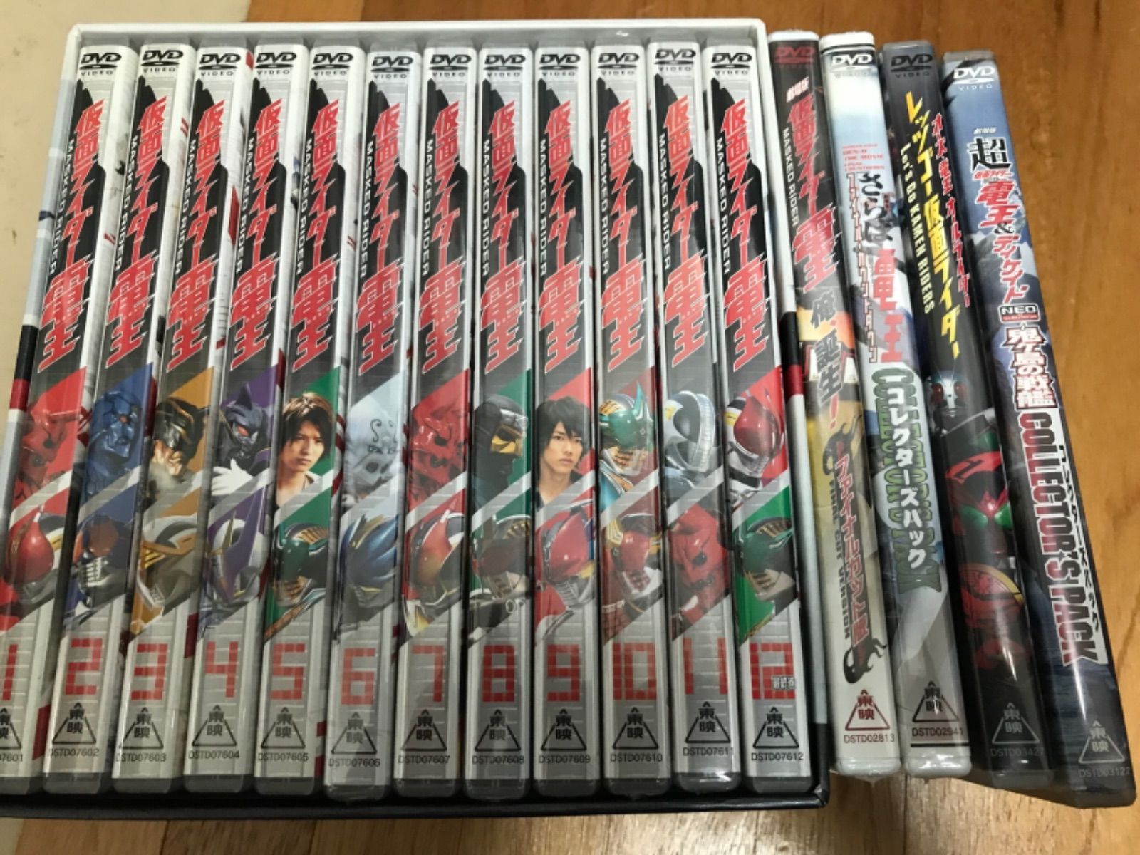 仮面ライダー電王DVD全巻セット！セル版！一部未開封あり！オマケあり