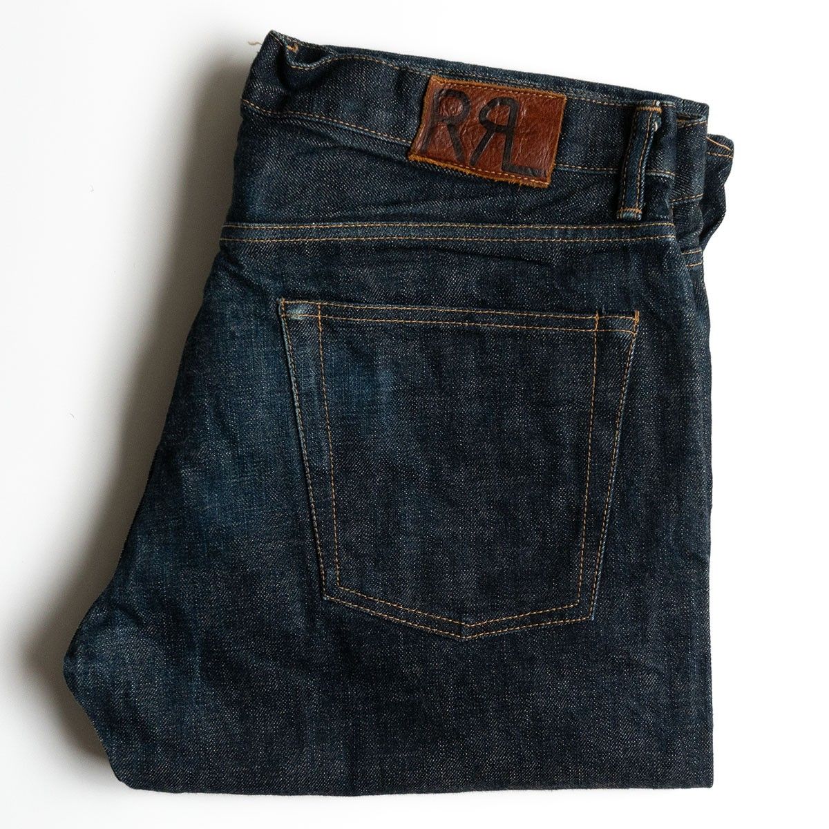 美品】RRL【LOT 001 デニムパンツ】34×32 日本製 ダブルアールエル
