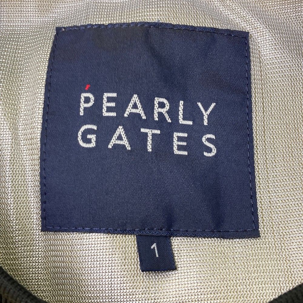 サイズ：1 PEARLY GATES パーリーゲイツ 蓄熱 スニードジャック 長袖