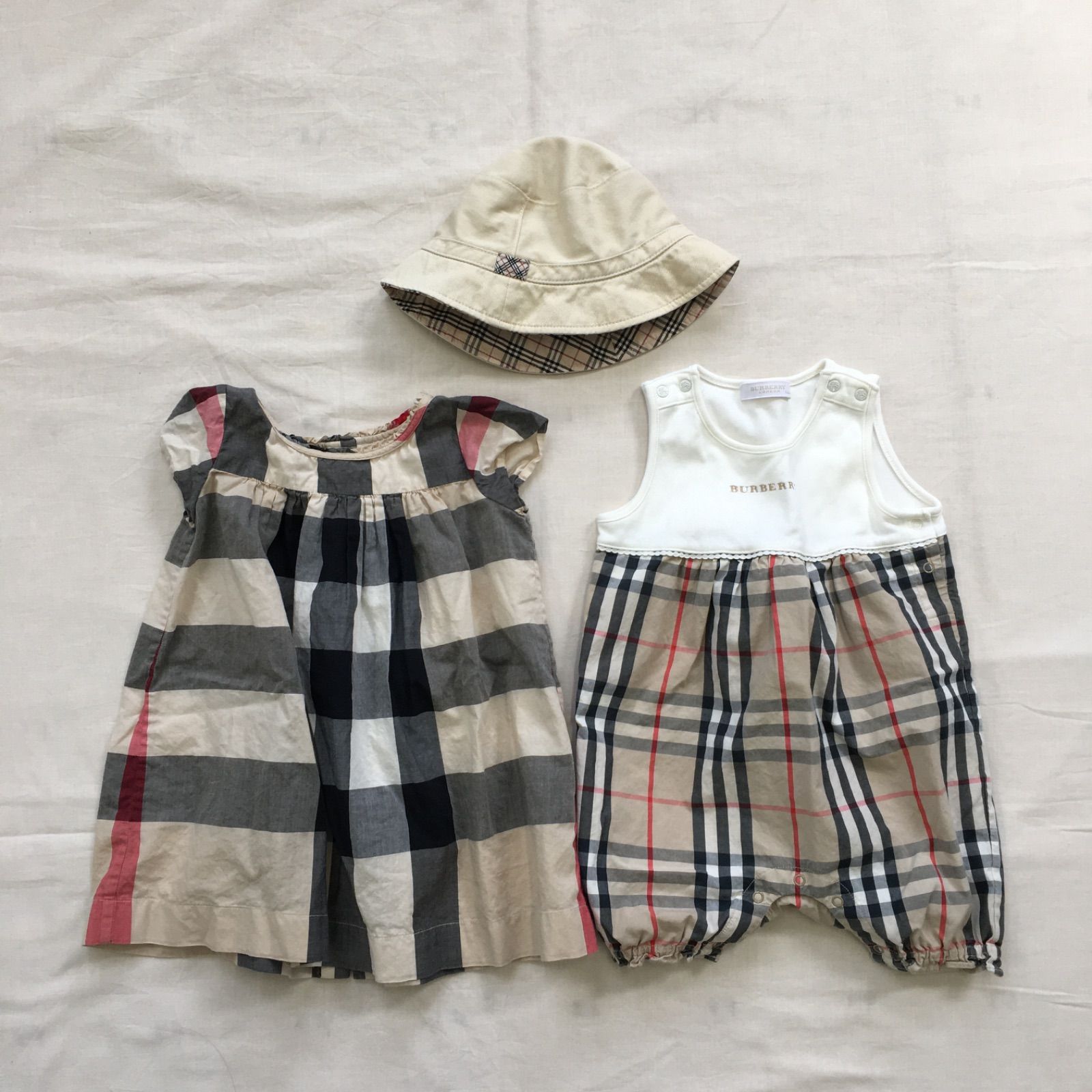 BURBERRY LONDON CHILDREN バーバリー チェック ワンピース 5点 まとめ  