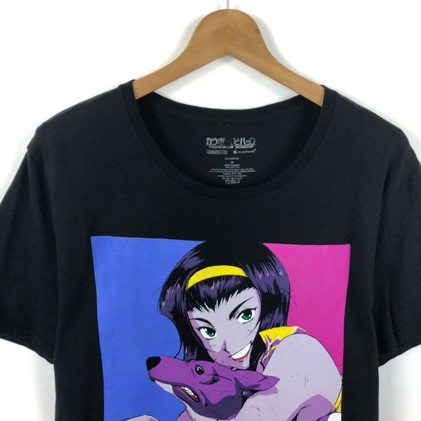 古着】 COWBOY BEBOP カウボーイビバップ Tシャツ フェイ・ヴァレンタイン 漫画 アニメ ブラック系 メンズM 【中古】 n053905  - メルカリ