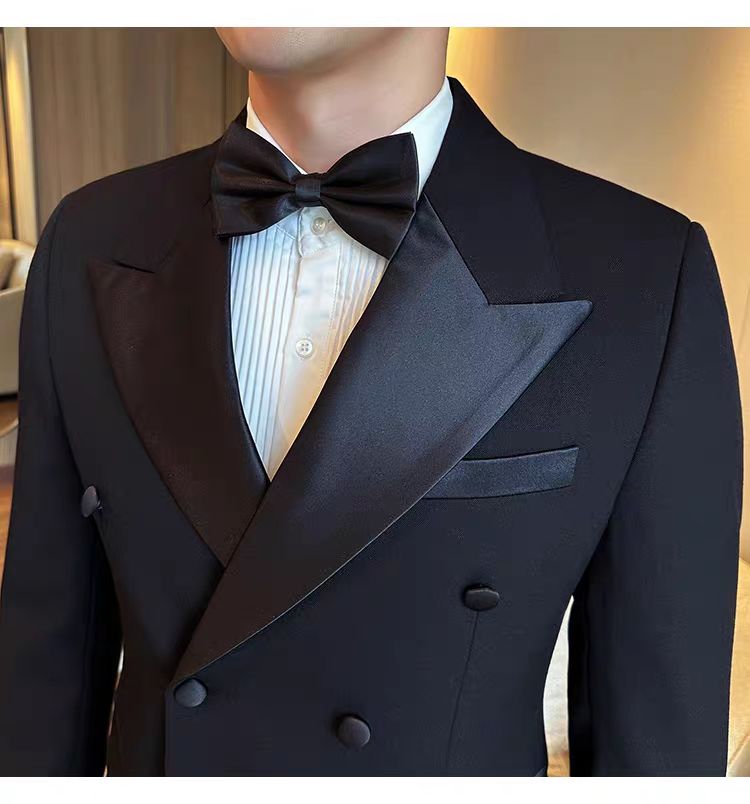 valentino rudy スーツ　3ピースセットアップ　ダブル　160 美品 valentino rudy スーツ 3ピースセットアップ ダブル 美品 バレンチノ