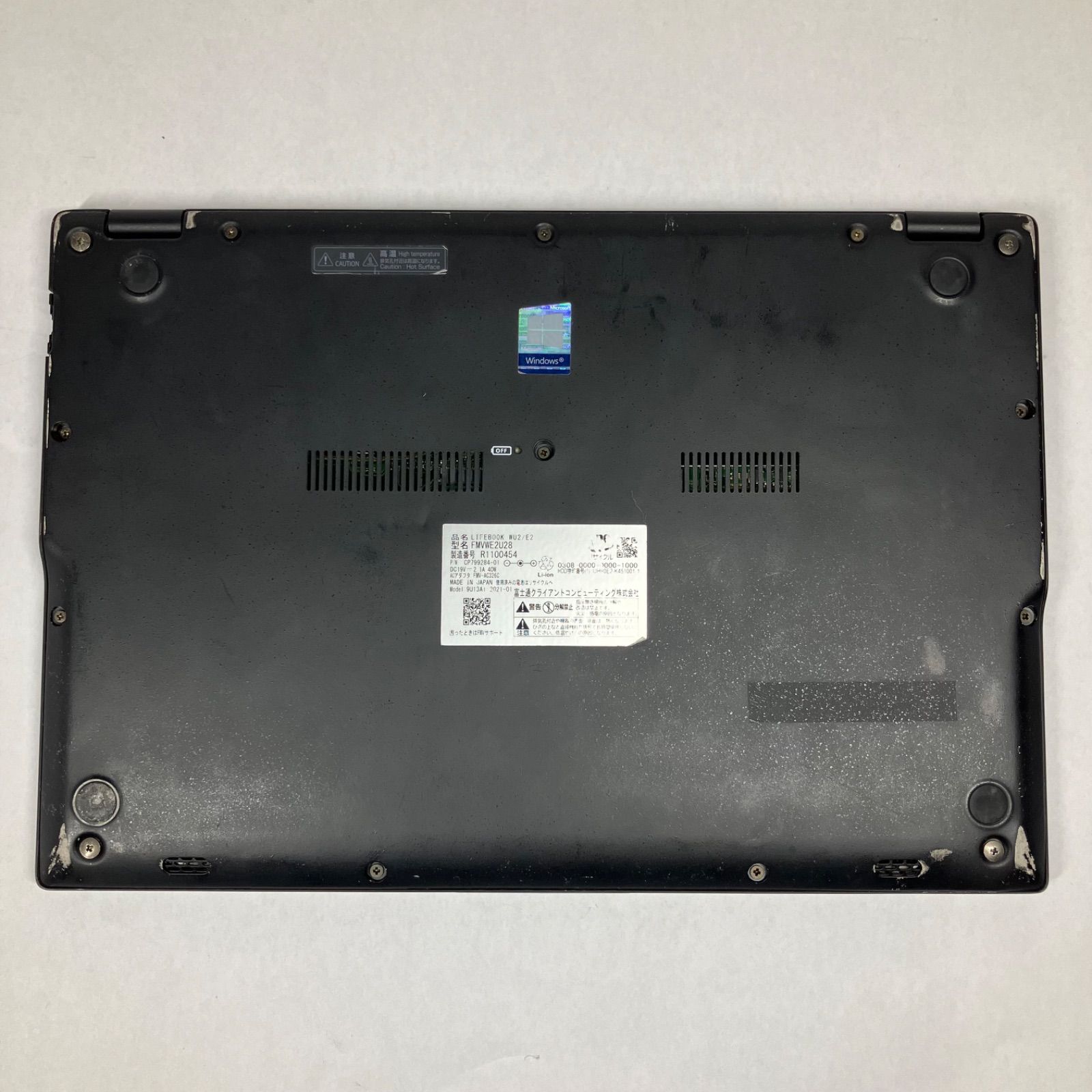 外観訳あり】富士通 LIFEBOOK WU2/E2 i5 SSD - メルカリ