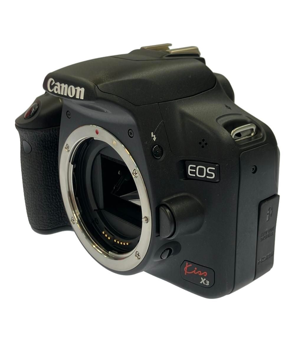 キヤノン デジタル一眼レフカメラ EOS Kiss X 3 レンズキット canon