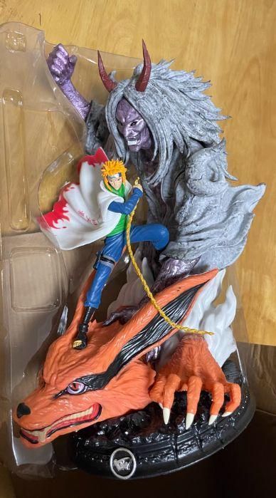 ナルト 千手柱間 波風ミナト フィギュア ガレージキット 28 CM