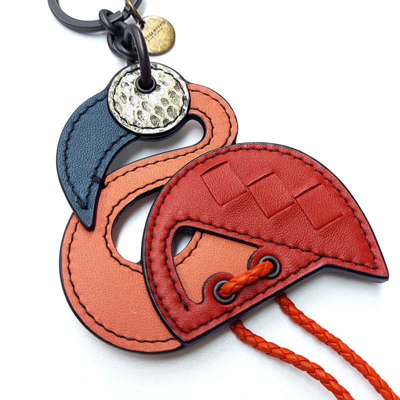 Bottega Veneta ダークグリーン レザーチャーム BOTTEGA VENETA/ボッテガヴェネタ 新品・ アウトレット