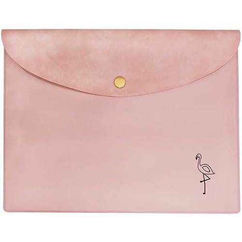 まとめ エルコミューン フラットケース Break Time A5 Flamingo BRT-003 ×15セット