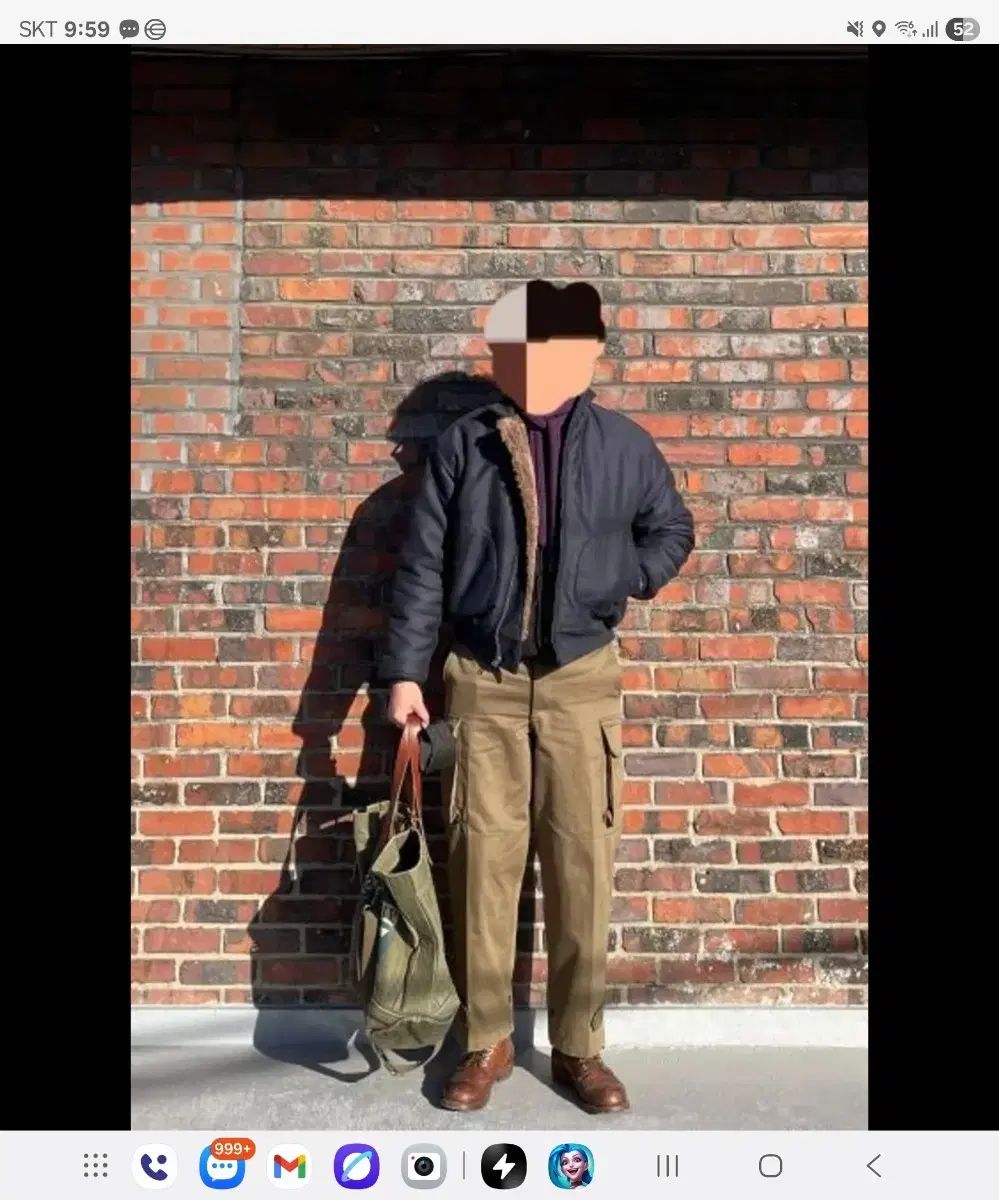 ymclky French M ー 47 Field Pants Brown