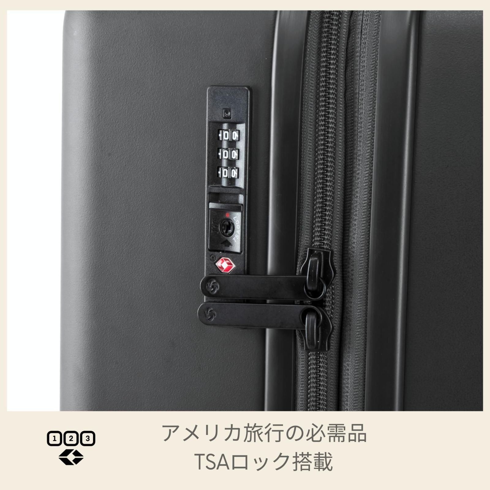 サムソナイトレッド