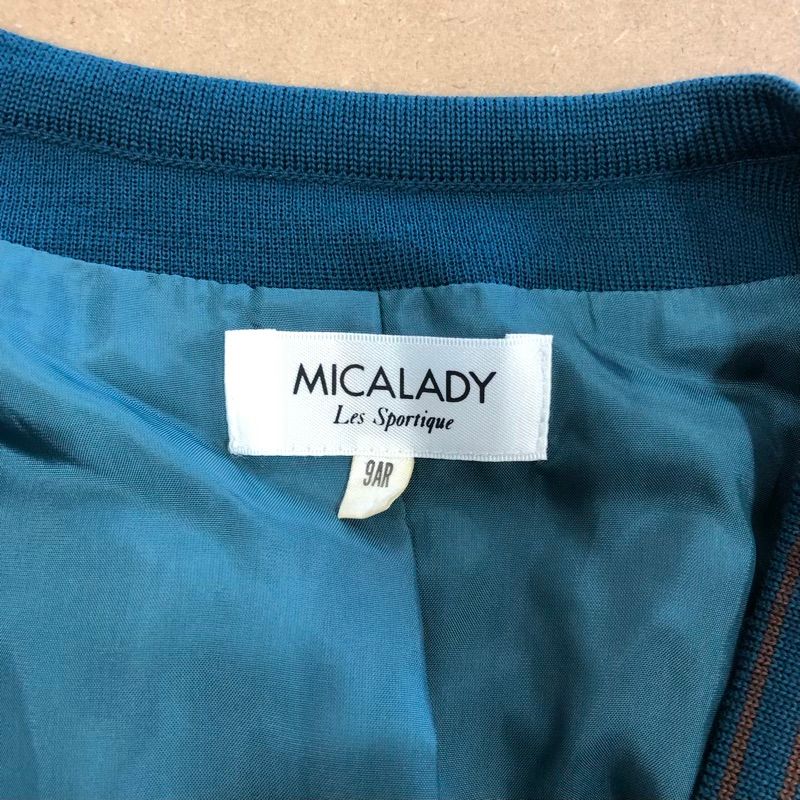 ミカレディ MICALADY セットアップ ジャケットスカート 柄