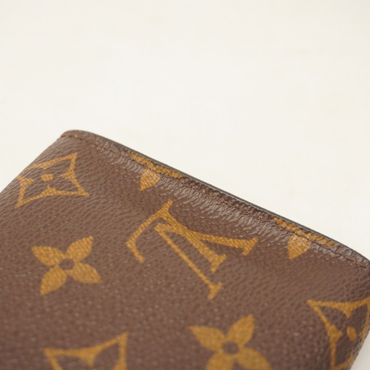 Louis Vuitton 三つ折り財布 ブラウン ベージュ LOUIS VUITTON 三つ折り財布 ブラウン/ベージュ - メルカリ