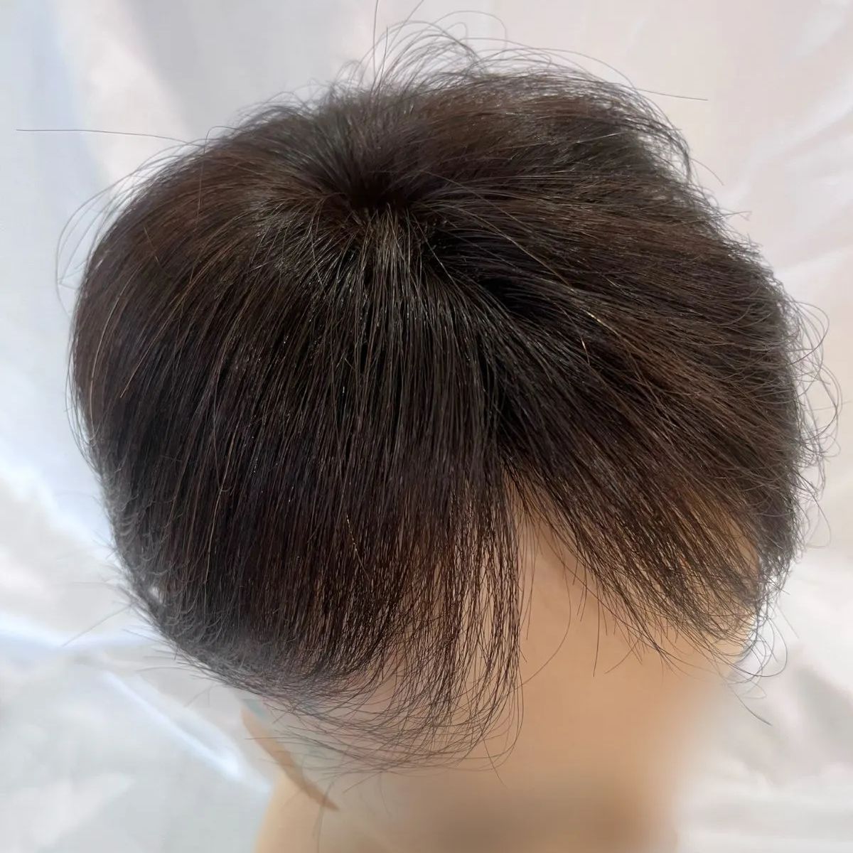 人毛100％ 部分ウイッグ